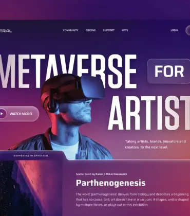 NFT Website Template